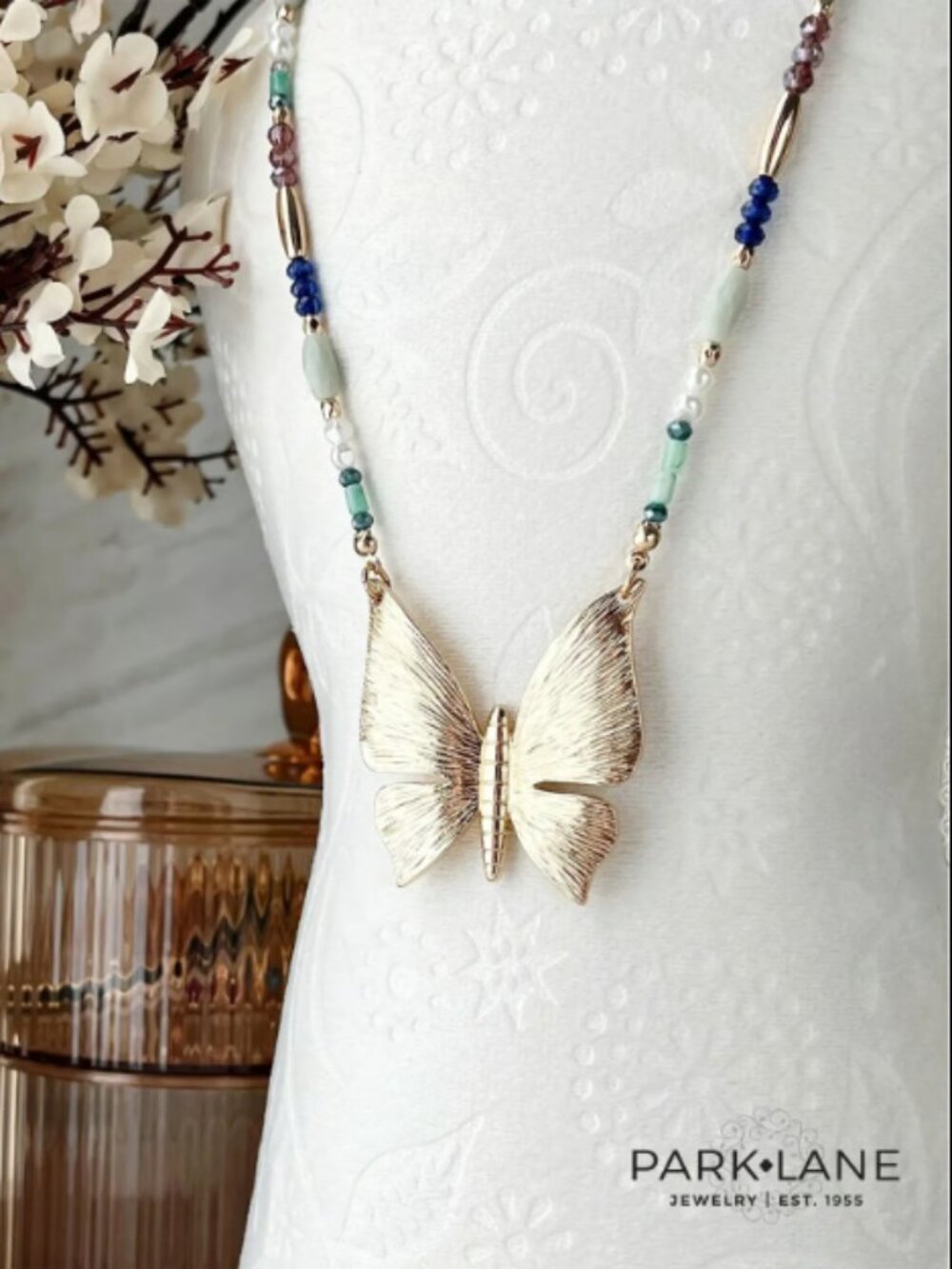 Park Lane Seraphina Butterfly Necklace
